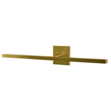 Horizon LED Picture Light in Satin Brass by House of Troy