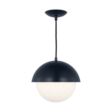 Hyde One Light Pendant in Navy by Visual Comfort Studio