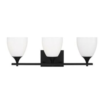 Toffino Three Light Bath in Midnight Black by Visual Comfort Studio