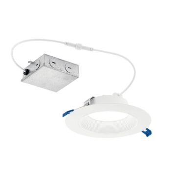 Direct To Ceiling Recessed LED Recessed Downlight in Textured White by Kichler