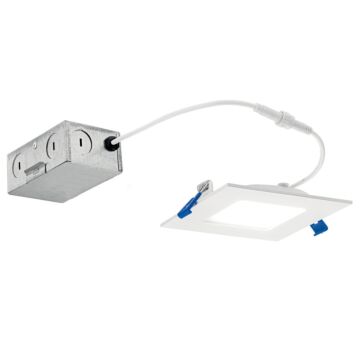 Direct To Ceiling Slim LED Slim Downlight in Textured White by Kichler