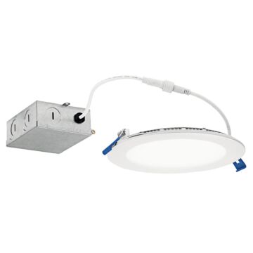Direct To Ceiling Slim LED Slim Downlight in Textured White by Kichler