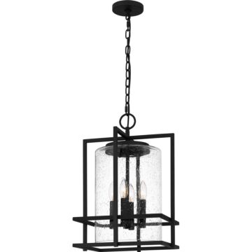 Damien Four Light Pendant in Earth Black by Quoizel