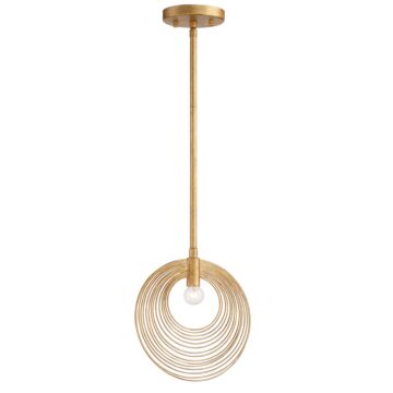 Doral One Light Pendant in Renaissance Gold by Crystorama