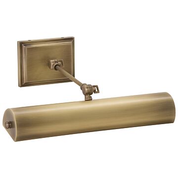 Oxford Two Light Picture Light in Antique Brass by House of Troy
