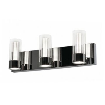 Delphia LED Vanity in Polished Chrome by AFX Lighting
