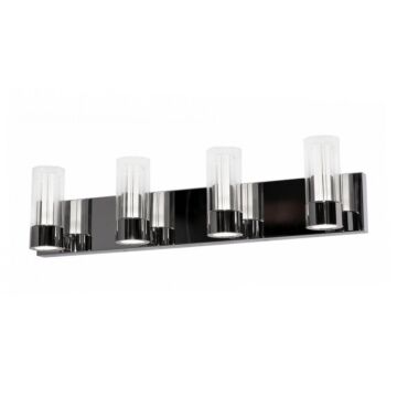 Delphia LED Vanity in Polished Chrome by AFX Lighting