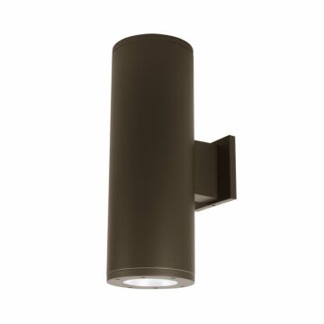 Cube Arch 1-Light LED Wall Sconce in Bronze