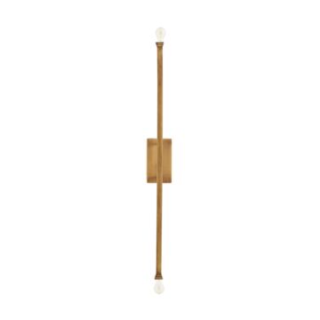 Hutu Two Light Wall Sconce in Antique Brass by Arteriors