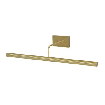 Slim line Four Light Picture Light in Satin Brass by House of Troy