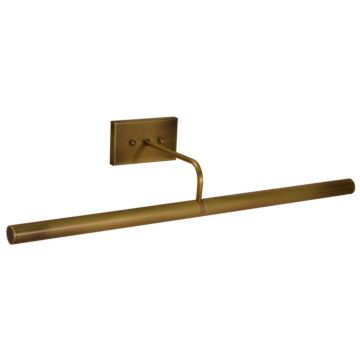 Slim line Four Light Picture Light in Antique Brass by House of Troy