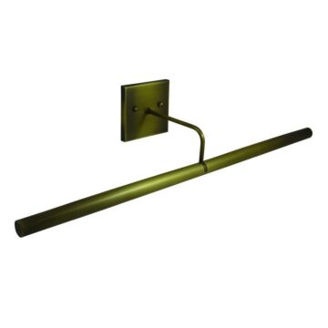 Slim line LED Picture Light in Antique Brass by House of Troy