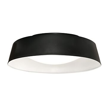 Duncan LED Flush Mount in Black and White by AFX Lighting