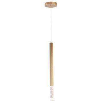 Diaphane LED Pendant in Gold by ET2