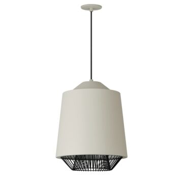 Phoenix LED Pendant in Gray  Black by ET2