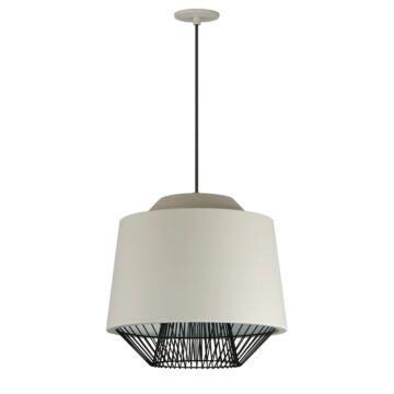 Phoenix LED Pendant in Gray  Black by ET2