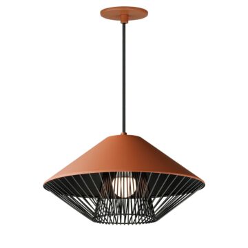 Phoenix LED Pendant in BrickBlack by ET2