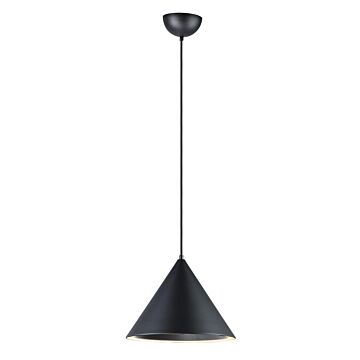 Abyss LED Pendant in Black by ET2
