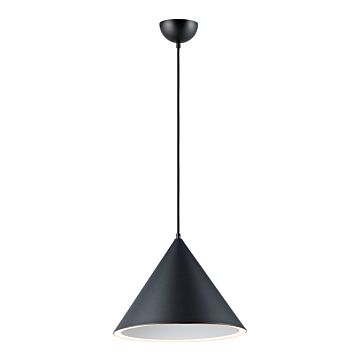 Abyss LED Pendant in Black by ET2