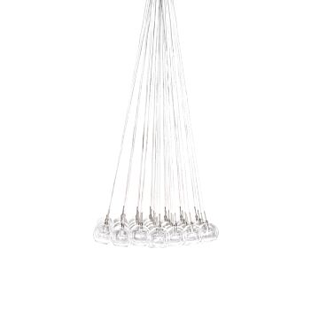 ET2 Starburst 37 Lt. Pendant,Satin Nickel / Polished Chrome