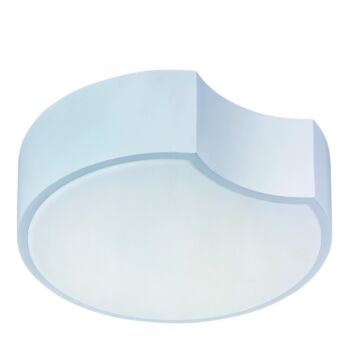 Cells LED LED Flush Mount in Matte White by ET2