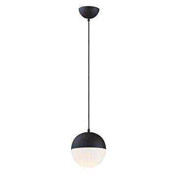 Half Moon LED Mini Pendant in Black by ET2