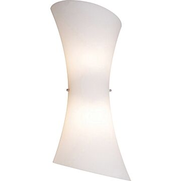 Conico Two Light Wall Mount in Satin Nickel by ET2