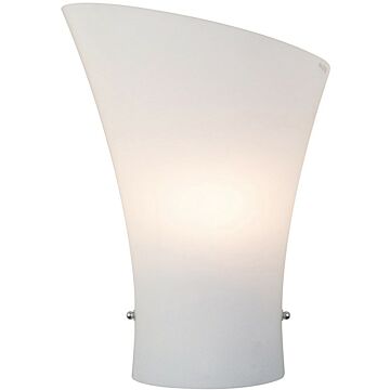 Conico One Light Wall Sconce in Satin Nickel by ET2
