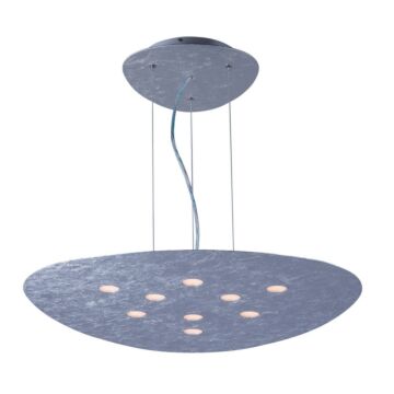 Palette LED Pendant in Silver Foil by ET2