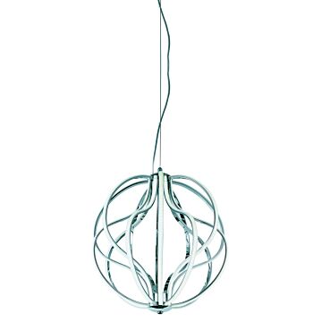 ET2 Aura 17 Inch 14 Light Pendant in Polished Chrome