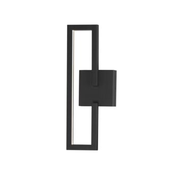Penrose LED Wall Sconce in Black by ET2