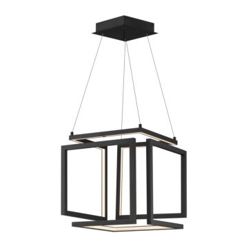 Penrose LED Pendant in Black by ET2