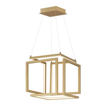 Penrose LED Pendant in Gold by ET2