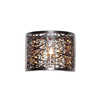 Inca LED Wall Sconce in Bronze by ET2