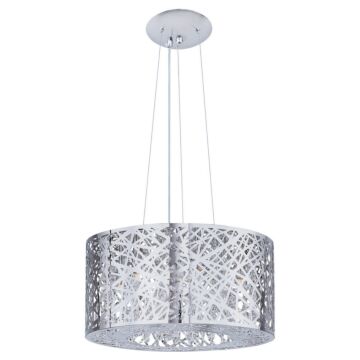 Inca LED Pendant in Polished Chrome by ET2