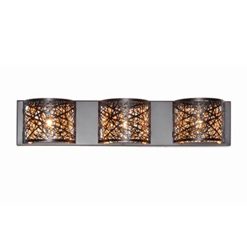 Inca LED Bath Vanity in Bronze by ET2