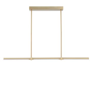 Dorian LED Linear Pendant in Gold by ET2