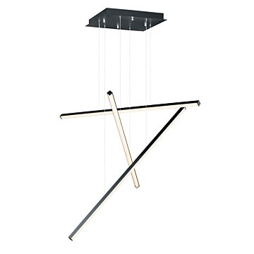 Hover LED Pendant in Black by ET2