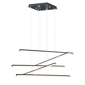 Hover LED Pendant in Black by ET2