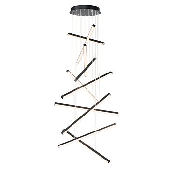 Hover LED Pendant in Black by ET2