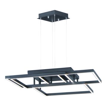 Traverse LED LED Pendant in Black by ET2