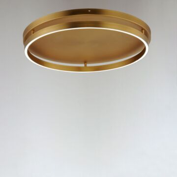 Groove WiZ LED Flush Mount in Gold by ET2