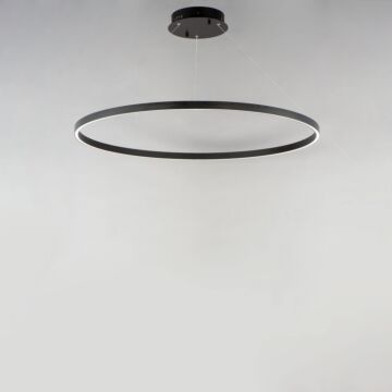 Groove WiZ LED Pendant in Black by ET2