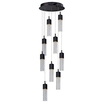 ET2 Fizz III 15.75 Inch 9 Light Pendant in Bronze