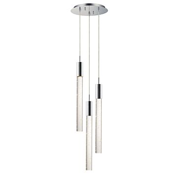Big Fizz LED Pendant in Polished Chrome by ET2