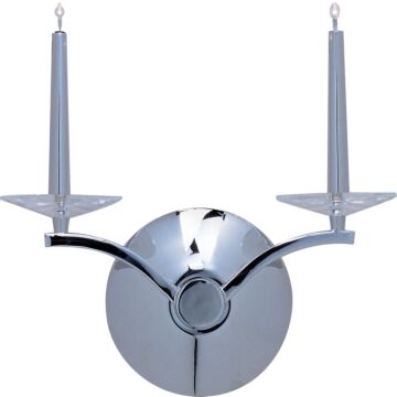 ET2 Circolo 2 Light Wall Light, Polished Chrome