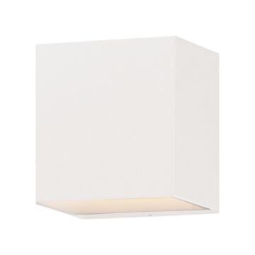 Blok LED Outdoor Wall Sconce in White by ET2