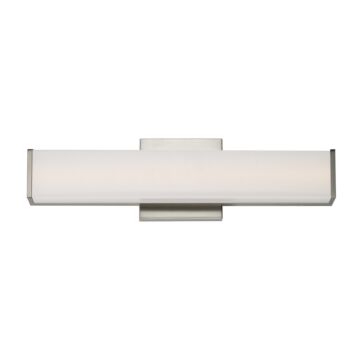 Baritone LED Bath Vanity in Satin Nickel by ET2