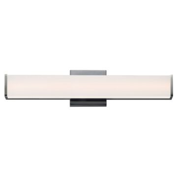 Baritone LED Bath Vanity in Satin Nickel by ET2