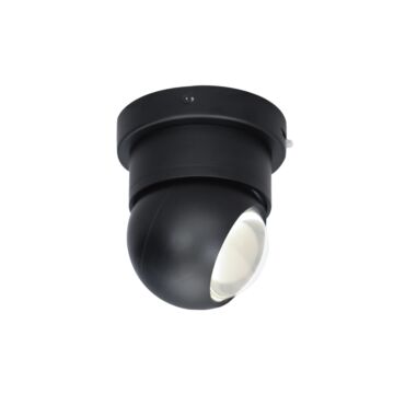 Nodes LED Flush Mount in Black by ET2